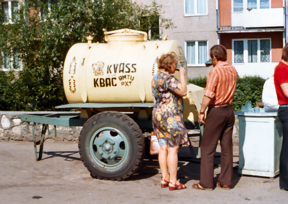 The Kvass Truck (photo courtesy of Wikimedia)